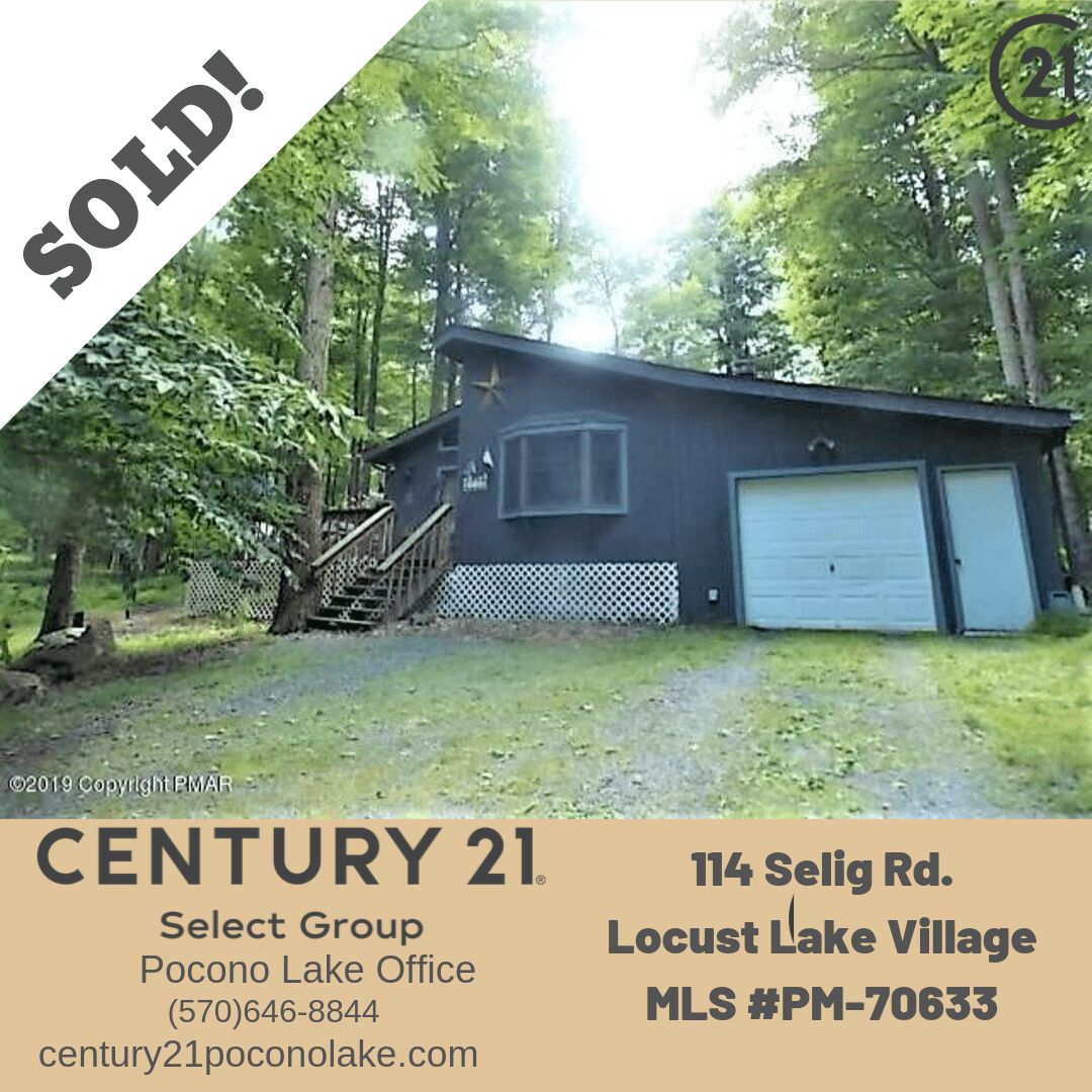 Another Happy Customer in Locust Lake with Century 21 Select Group Pocono Lake Office